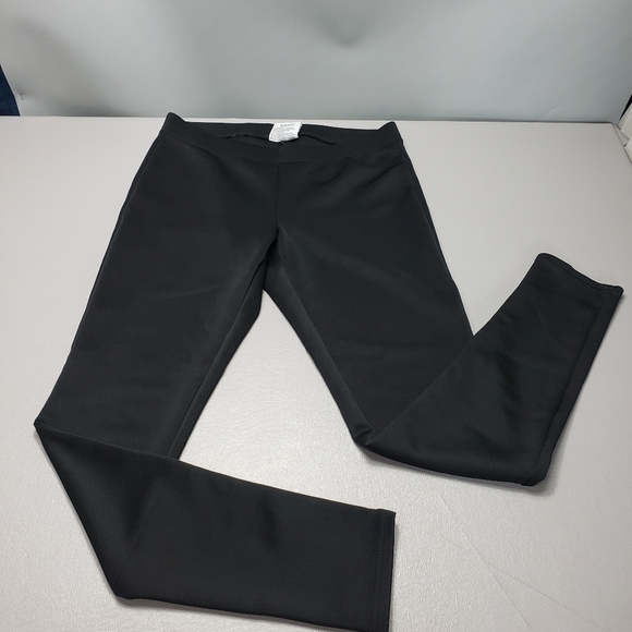 3/$15 unbranded solid black leggings women's size medium - Picture 10 of 10